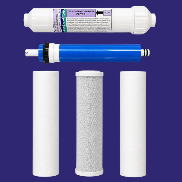 6 Month RO/DI Filter Pack with Membrane – High-Purity Replacement for RO Systems