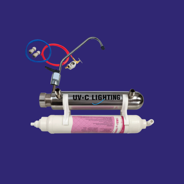 3.9 lpm Ultra Violet and sediment system With Tap (UV3.9WL5M)