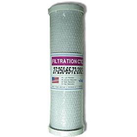 Activated Carbon Block 5m 10 inch Filter (CB10-05/10)