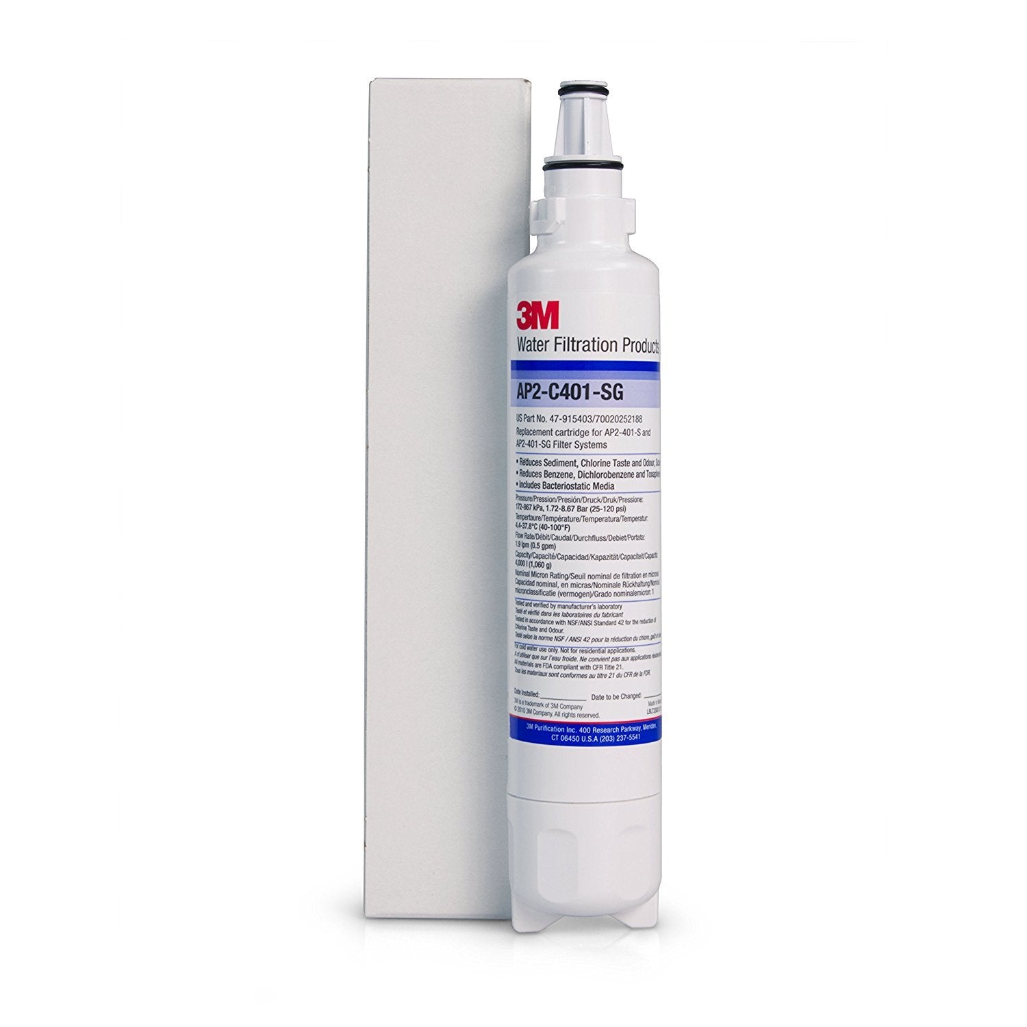 Twin Pack 3m AP2-G AP2-C401G Replacement filter cartridges