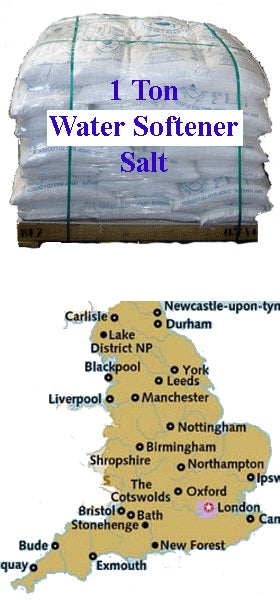 Pallet of Tablet Softener Salt – 1 Ton (40 x 25kg Bags)